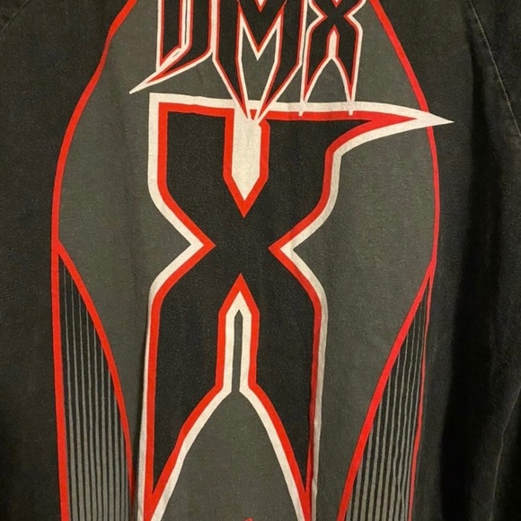 Vintage 90s Y2K Fox Racing DMX Jersey Motorcycle M Ruff Ryders Rap T - Picture 5 of 9
